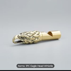 Copper Eagle Head Whistle